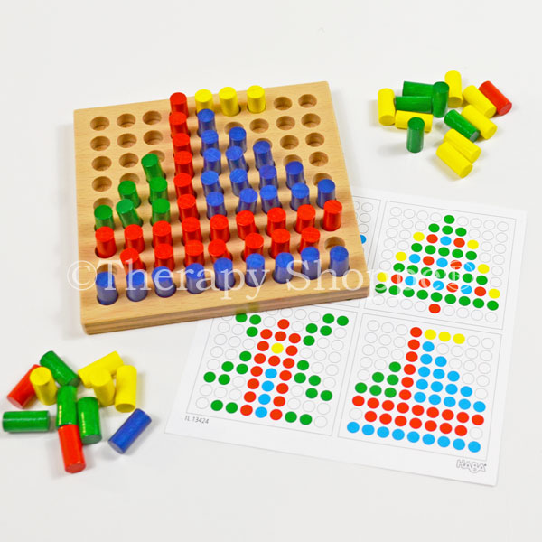 educational pegboard