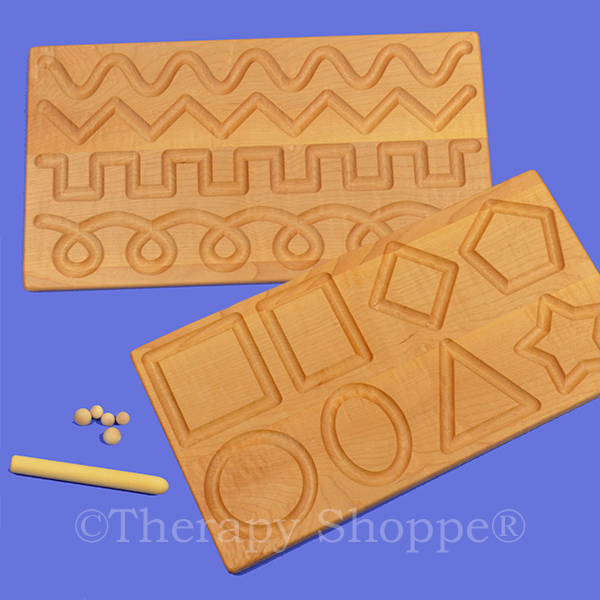 Wooden Spiral Maze Tracing Board, Anxiety and Stress Reducers, Wooden  Spiral Maze Tracing Board from Therapy Shoppe Wooden Spiral Maze Tracing  Board, Mindfulness, Calm, Focus, Fine Motor Skills