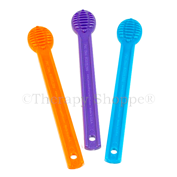 SMALL Textured Spoons for Feeding Therapy 3 Pack 