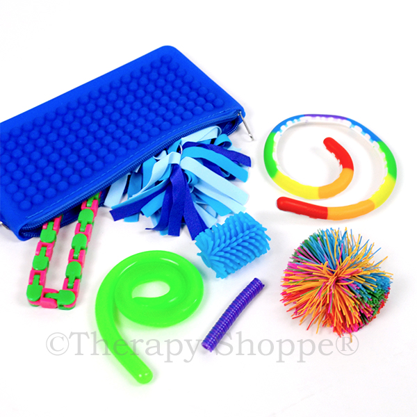 Helpful sensory tool for hair pullers! Silky Ribbon Loops from