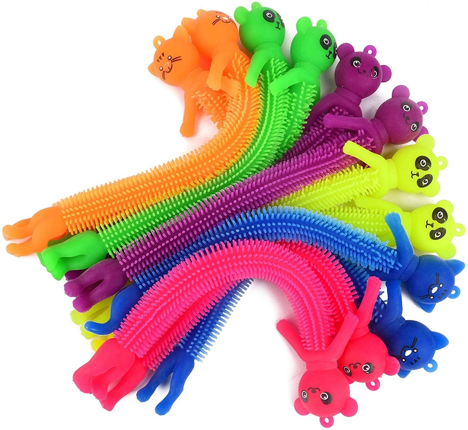 Tactile String Animals | 450+ Fun Products Under | Tactile Stretchy String Animals from Therapy Shoppe Stretchy String | Sensory, Quiet, Silent Fidget-Fiddle-Toy | Autism | Special