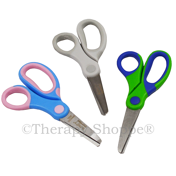 Mini Loop Scissors, Fine Motor Fun, Mini Loop Scissors from Therapy  Shoppe Mini Loop Scissors, Kids, First, Training, Spring Action Scissors, Special Needs