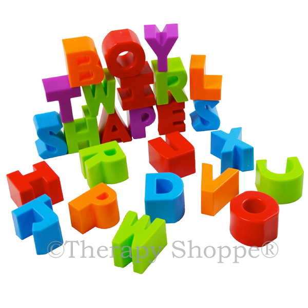 Alphabet Letter Blocks, Autism Specialties