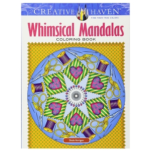 Whimsical Mandalas Coloring Book