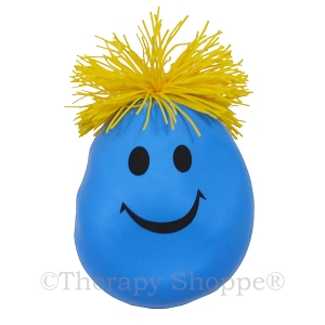 Tactile Sensory Fidget ToySensory Wise Happy Face Squeeze Stress Ball 6cm 
