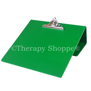 Green Writing Slant Boards (with a pencil holder clip)!