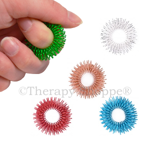 Colored Wire Fidget Rings
