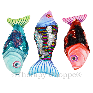 Shimmering Sequins Fidget Fish