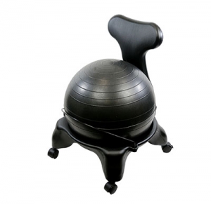 Inflatable Therapy Ball with a Chair Base