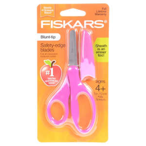 Super Sale Fiskars Scissors Blunt-tip Safety-Edge Blades w/Sheath