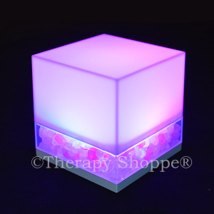 Color Changing Salt Cube Light