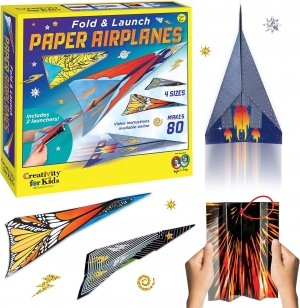 Super Sale Fold & Launch Paper Airplane Set