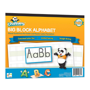 Super Sale Block Alphabet Notepad