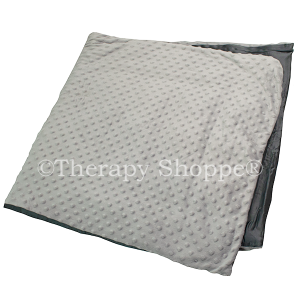 Super Sale 40" x 60" Gray Minkee Weighted Blanket Covers