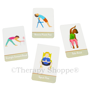 Chair Yoga Cards for Kids