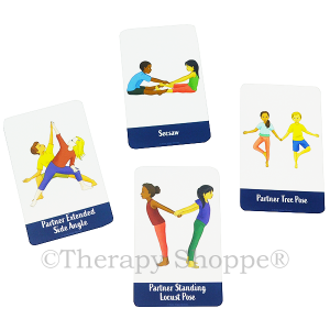 Partner Yoga Cards for Kids and Teens