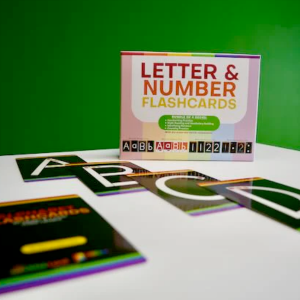 Super Sale Letter & Number Flashcards