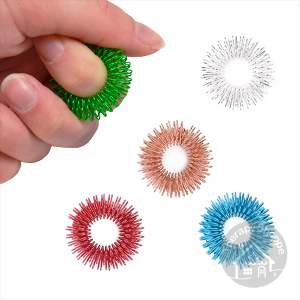 Wire fidget ring top