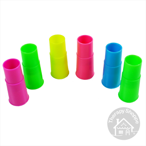 Neon Whizzer Whistles 6-pk