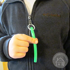 Zipper Pull Chew Tubes