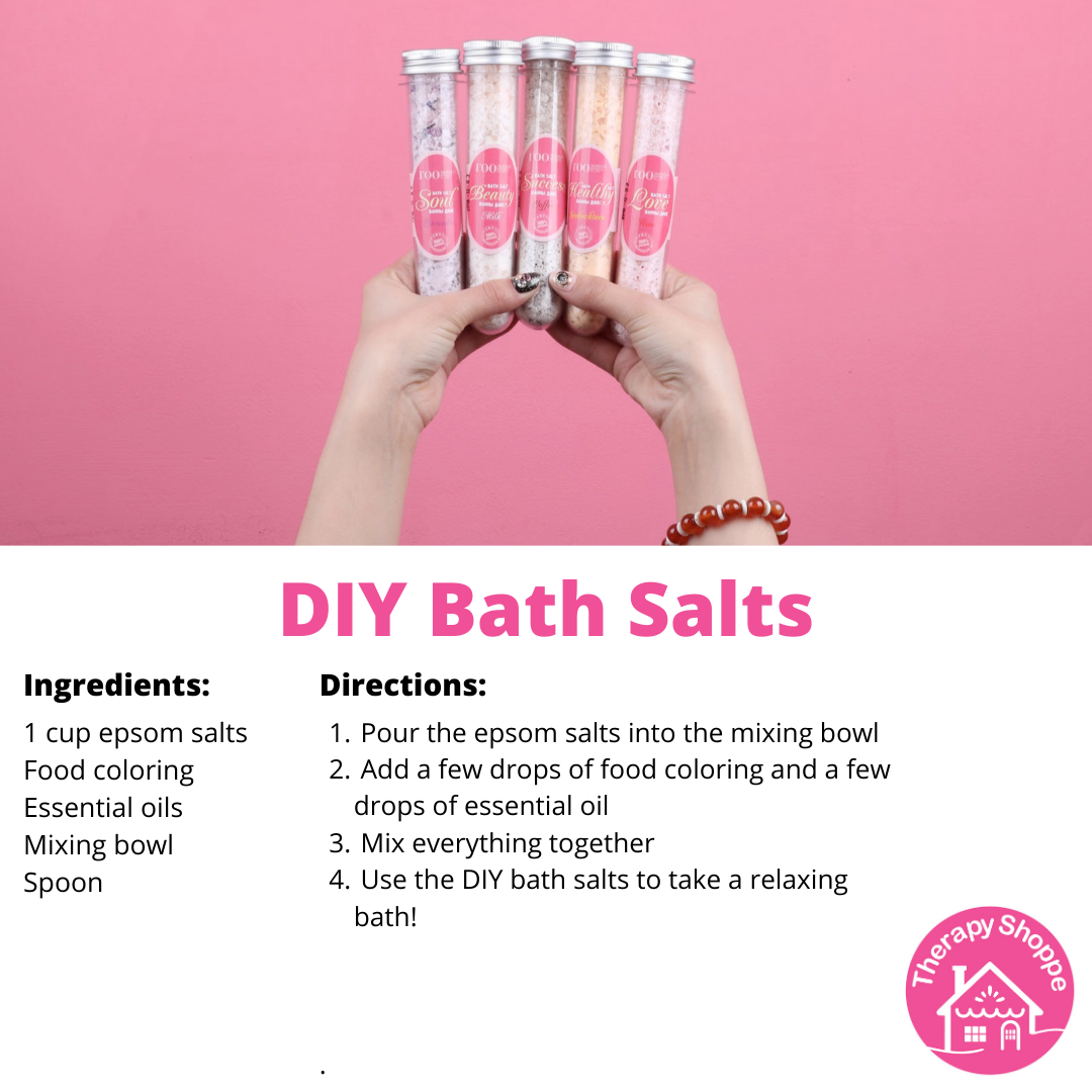 DIY bath salts