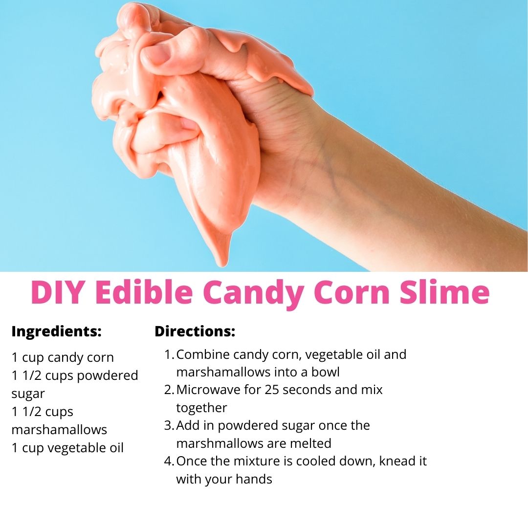 DIY edible candy corn slime no logo fixed