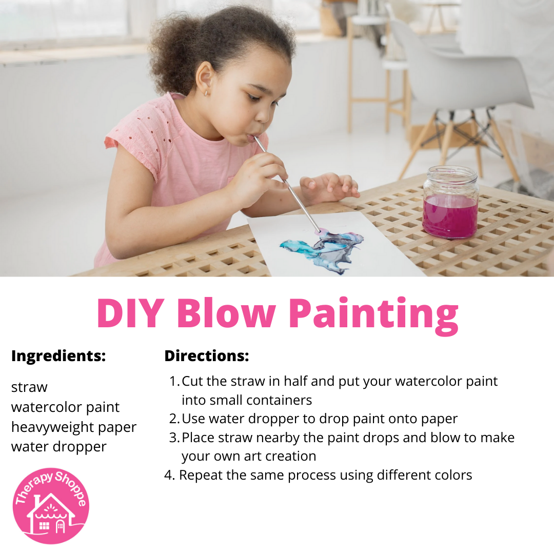 blow painting
