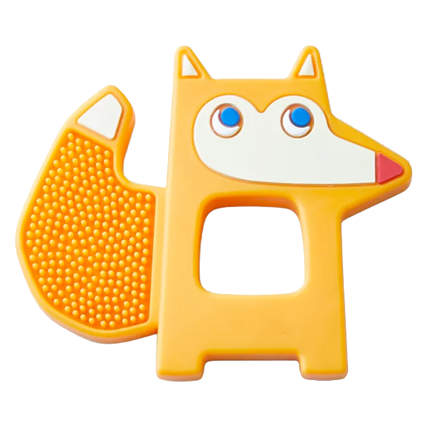 chew fox teether toy