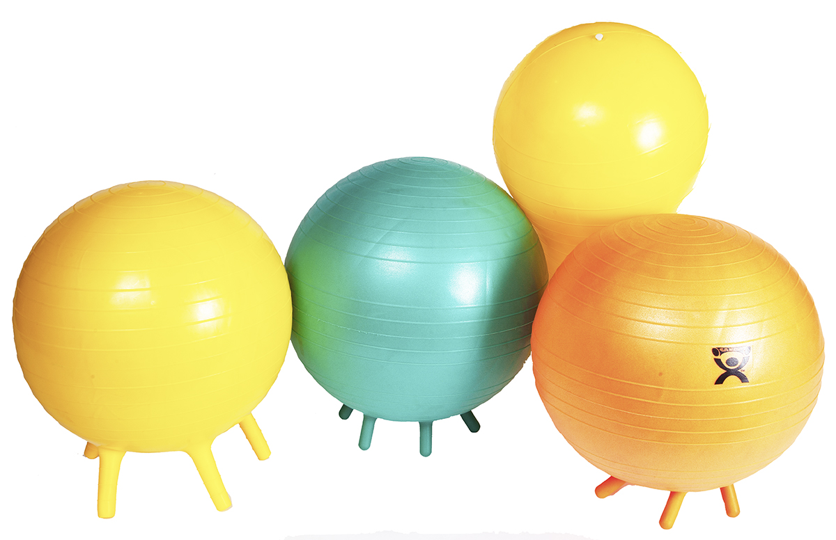 therapy ball chairs assortment group pic