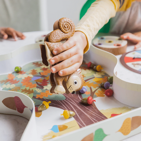 Sneaky Squirrel Tongs Game - Therapy Shoppe