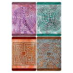 mandala tracing cards