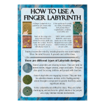 self calming mandala tracing cards