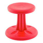 red wobble stool