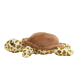 side view weighted stuffed animal turtle