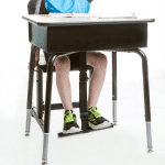 swinging foot fidget for classroom