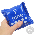 number wipe clean beanbag