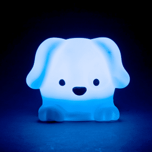 mindful breathing puppy light