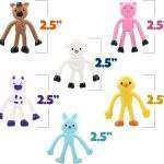 teeny bendable animal fidgets