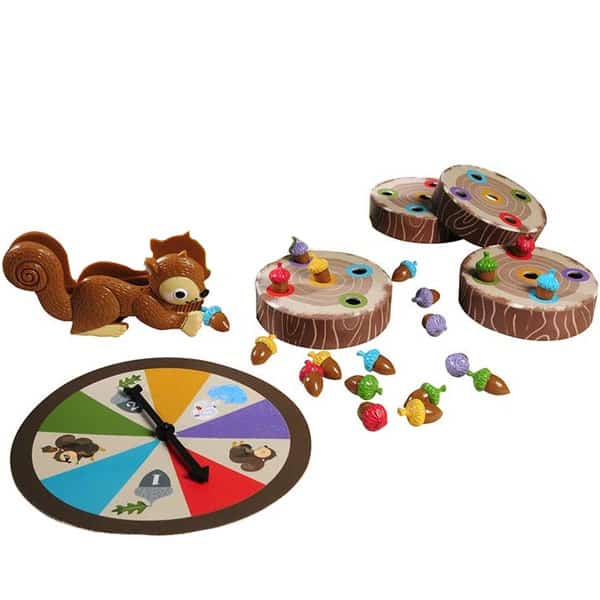 sneaky squirrels tongs game