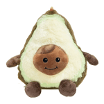 scented weighted plush avocado
