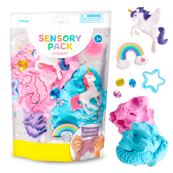 unicorn sensory activity pouch