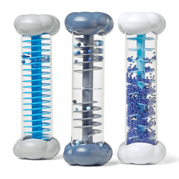 calming rain sensory tubes