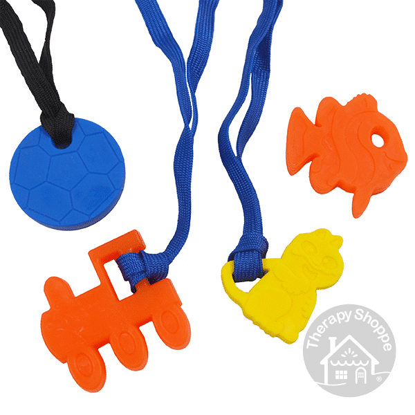 chewy charms with a safety necklace