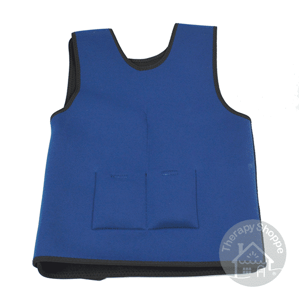 Blue Weighted Compression Vests