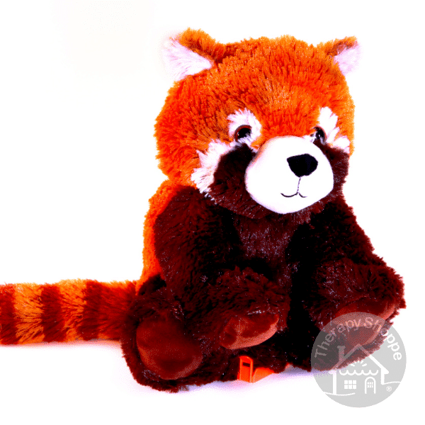 scented weighted plush red panda