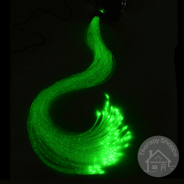 color cycling fiber optics