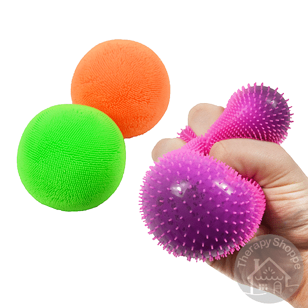 fuzzy color changing squeeze balls