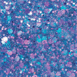 sparkly blue thinking putty