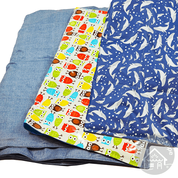 wipe clean weighted blankets