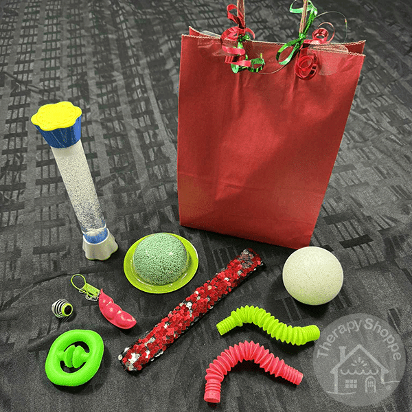red holiday fidget bag 2025